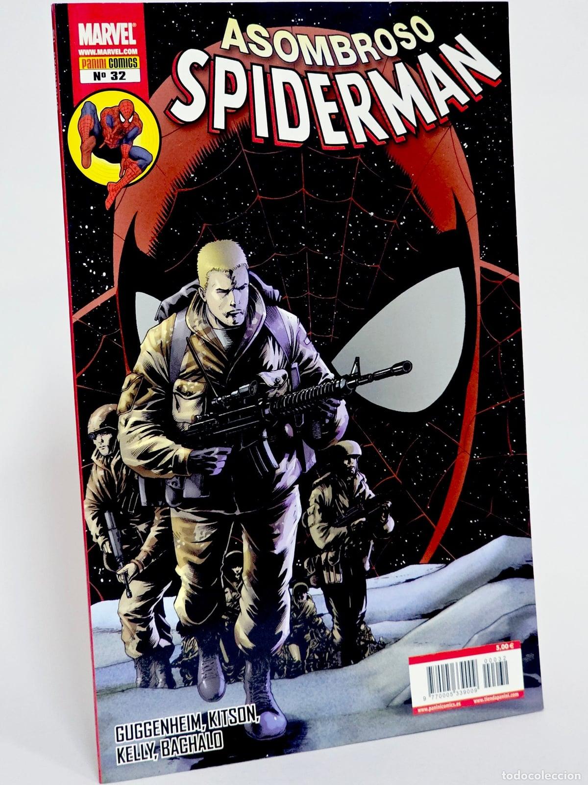 C&oacute;mics: C&Oacute;MIC ASOMBROSO SPIDERMAN 32 VOL.7 PANINI MARVEL VOLUMEN SPIDER-MAN DE KIOSCO