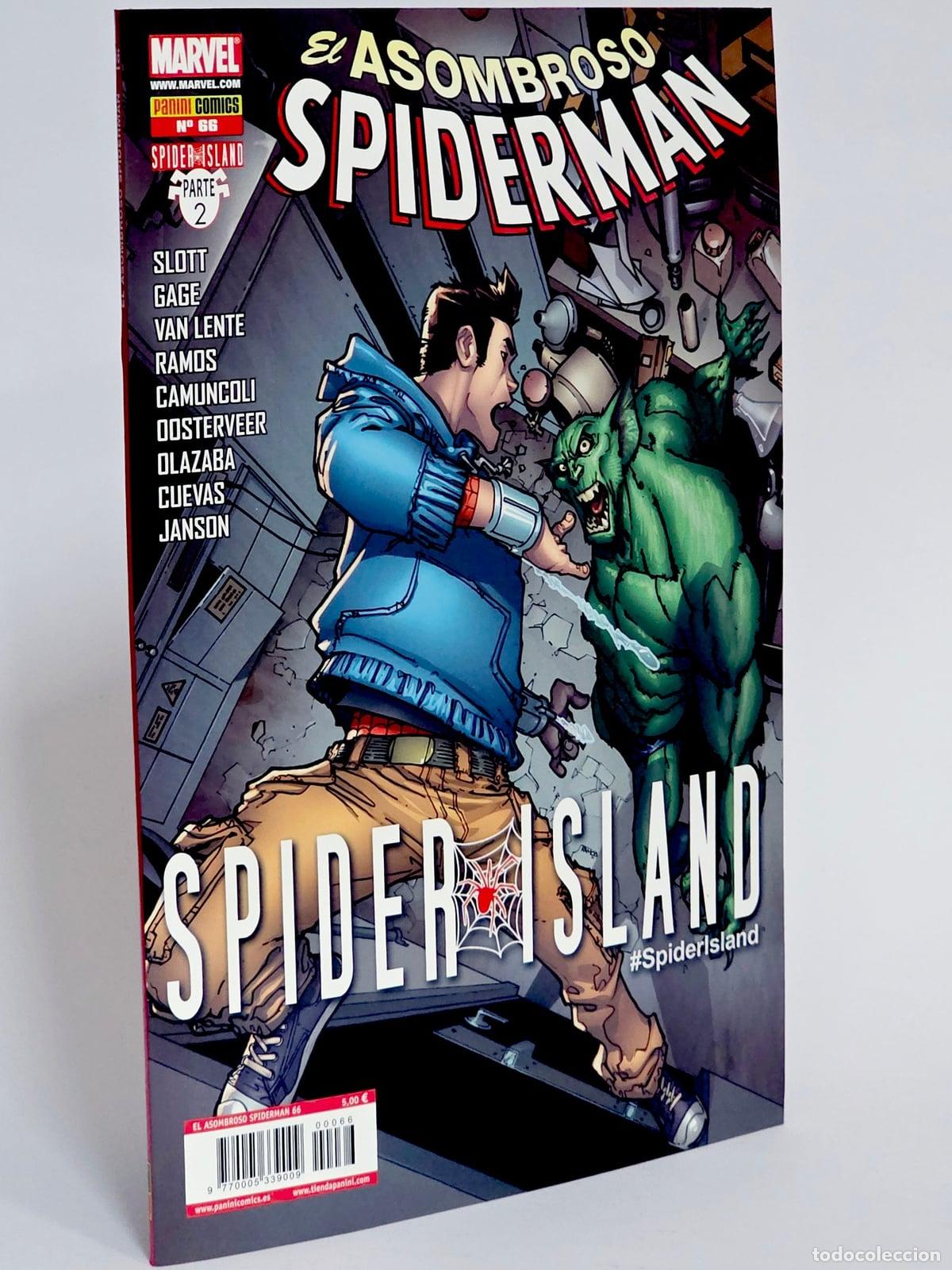 C&oacute;mics: C&Oacute;MIC ASOMBROSO SPIDERMAN 66 SPIDER-ISLAND (PARTE 2) VOL.7 PANINI MARVEL VOLUMEN DE KIOSCO