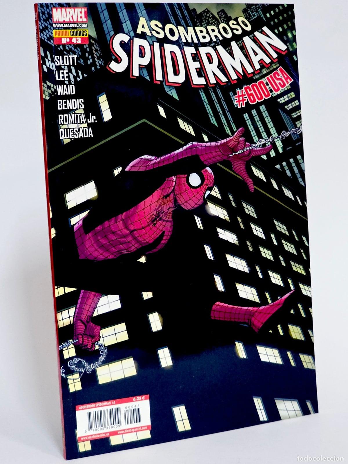 C&oacute;mics: C&Oacute;MIC ASOMBROSO SPIDERMAN 43 #600 USA VOL.7 PANINI MARVEL VOLUMEN SPIDER-MAN DE KIOSCO