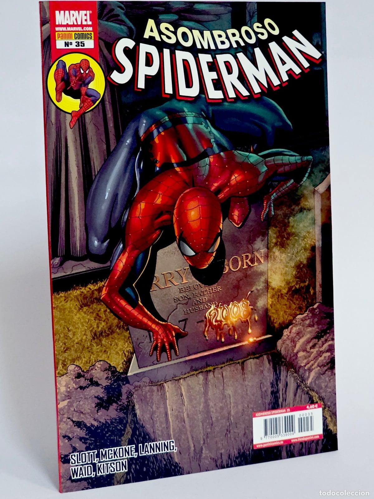 C&oacute;mics: C&Oacute;MIC ASOMBROSO SPIDERMAN 35 VOL.7 PANINI MARVEL VOLUMEN SPIDER-MAN DE KIOSCO