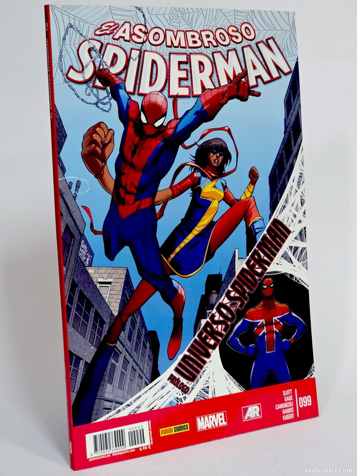 C&oacute;mics: C&Oacute;MIC ASOMBROSO SPIDERMAN 99 VOL.7 PANINI MARVEL VOLUMEN SPIDER-MAN DE KIOSCO