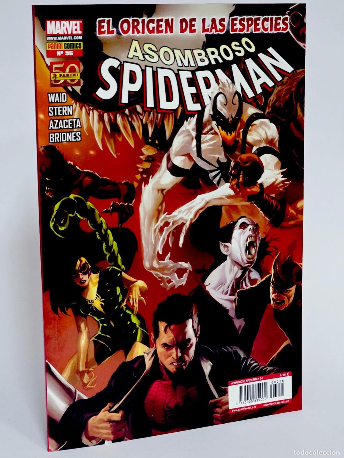 C&oacute;mics: C&Oacute;MIC ASOMBROSO SPIDERMAN 56 EL ORIGEN DE LAS ESPECIES VOL.7 PANINI MARVEL VOLUMEN DE KIOSCO