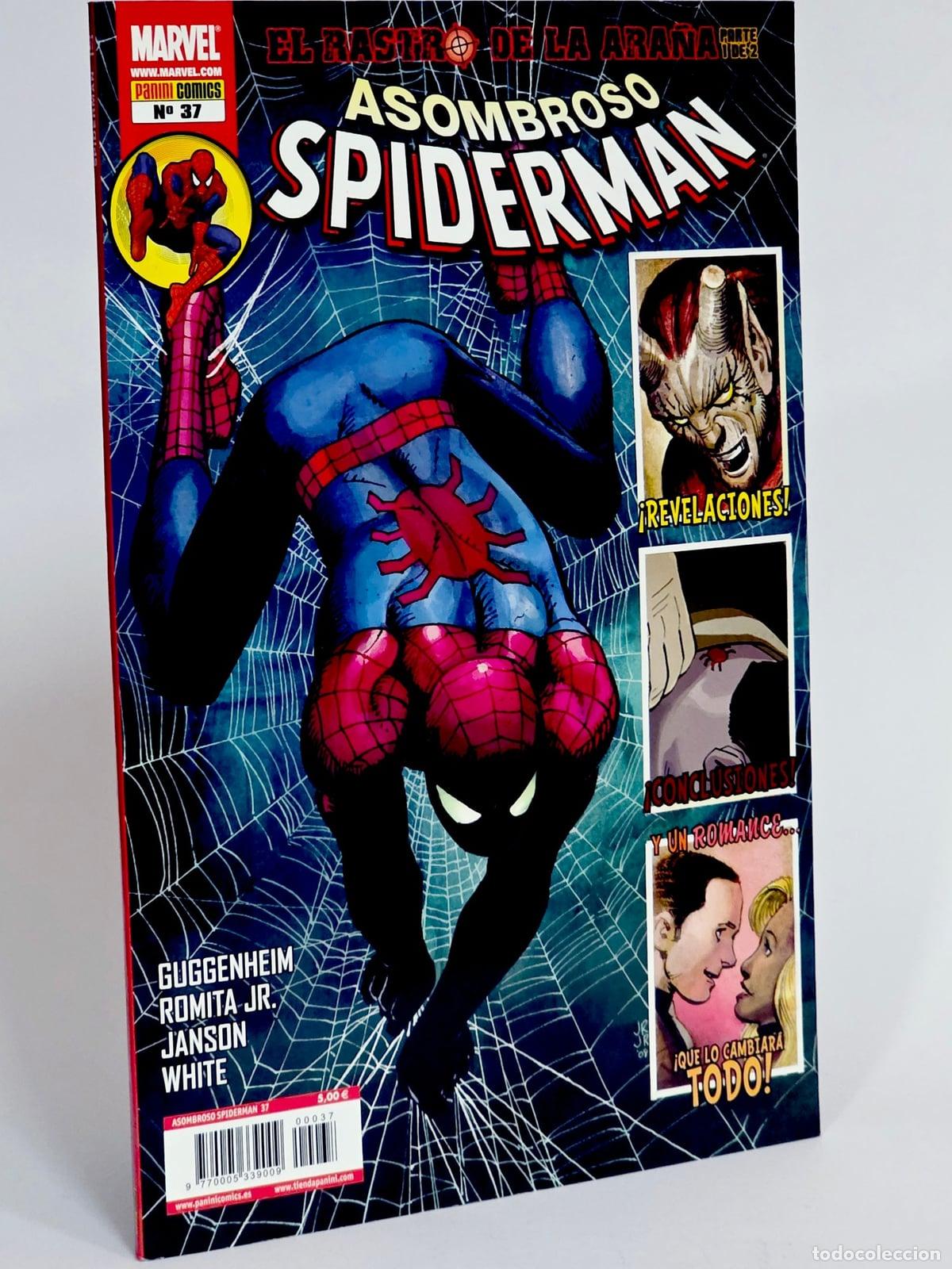 C&oacute;mics: C&Oacute;MIC ASOMBROSO SPIDERMAN 37 VOL.7 PANINI MARVEL VOLUMEN SPIDER-MAN DE KIOSCO
