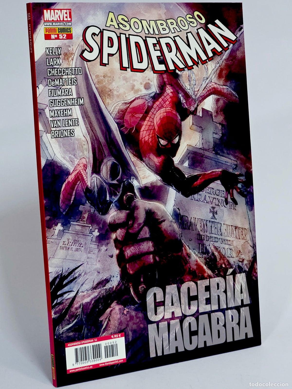 C&oacute;mics: C&Oacute;MIC ASOMBROSO SPIDERMAN 52 CACER&Iacute;A MACABRA VOL.7 PANINI MARVEL VOLUMEN SPIDER-MAN DE KIOSCO