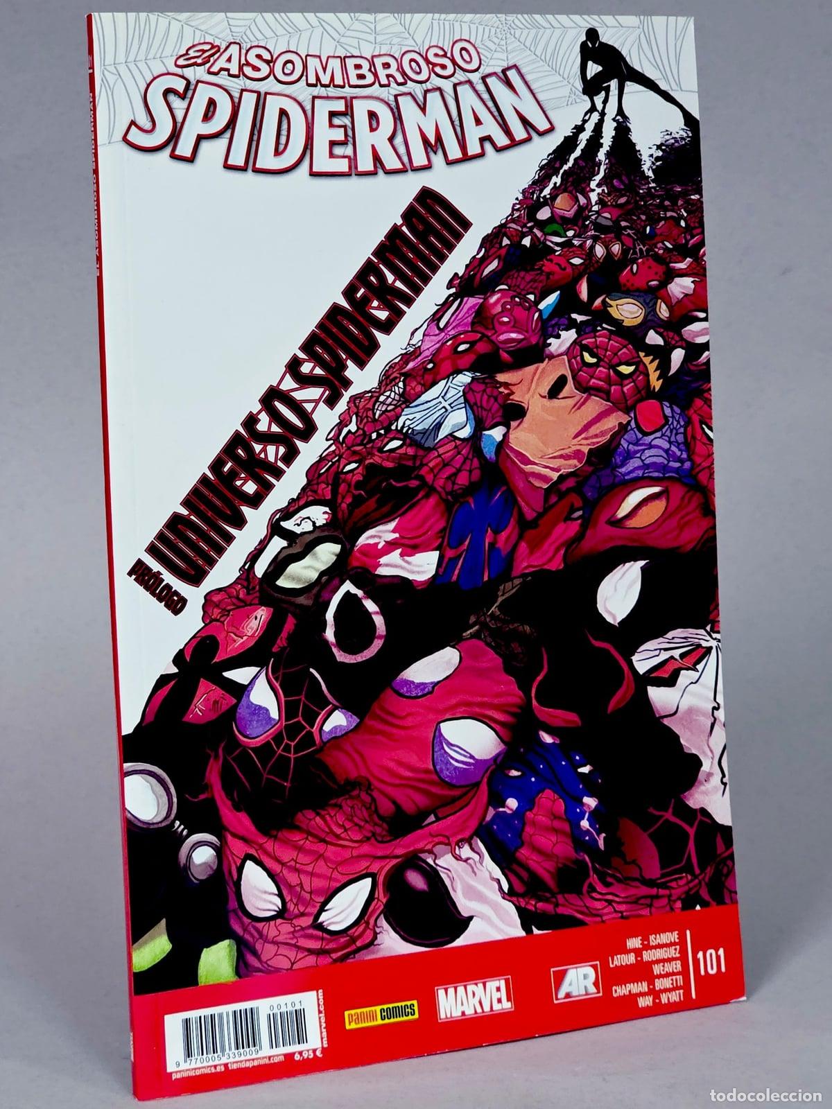 C&oacute;mics: C&Oacute;MIC ASOMBROSO SPIDERMAN 101 VOL.7 PANINI MARVEL VOLUMEN SPIDER-MAN DE KIOSCO
