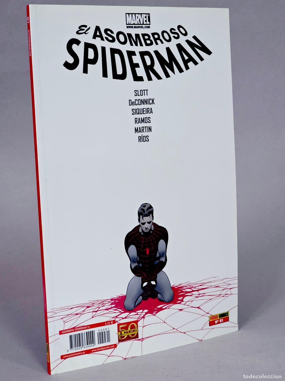 C&oacute;mics: C&Oacute;MIC ASOMBROSO SPIDERMAN 61 VOL.7 PANINI MARVEL VOLUMEN SPIDER-MAN DE KIOSCO