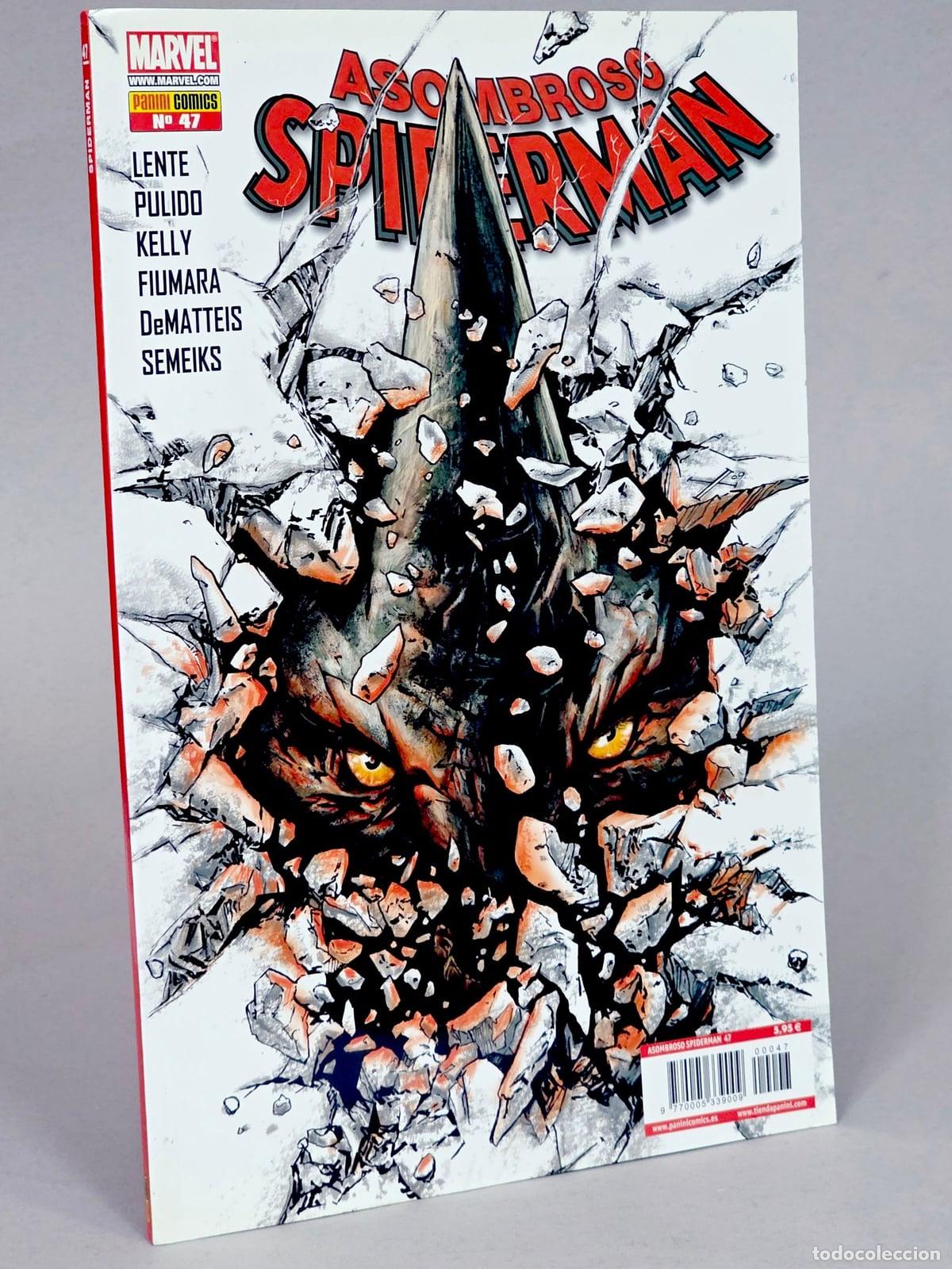 C&oacute;mics: C&Oacute;MIC ASOMBROSO SPIDERMAN 47 VOL.7 PANINI MARVEL VOLUMEN SPIDER-MAN EXCELENTE ESTADO