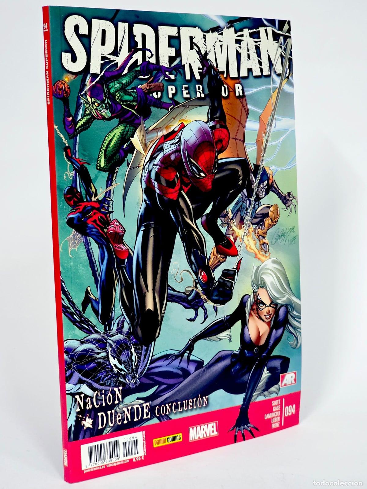 C&oacute;mics: C&Oacute;MIC ASOMBROSO SPIDERMAN 94 NACI&Oacute;N DUENDE: CONCLUSI&Oacute;N VOL.7 PANINI MARVEL VOLUMEN DE KIOSCO