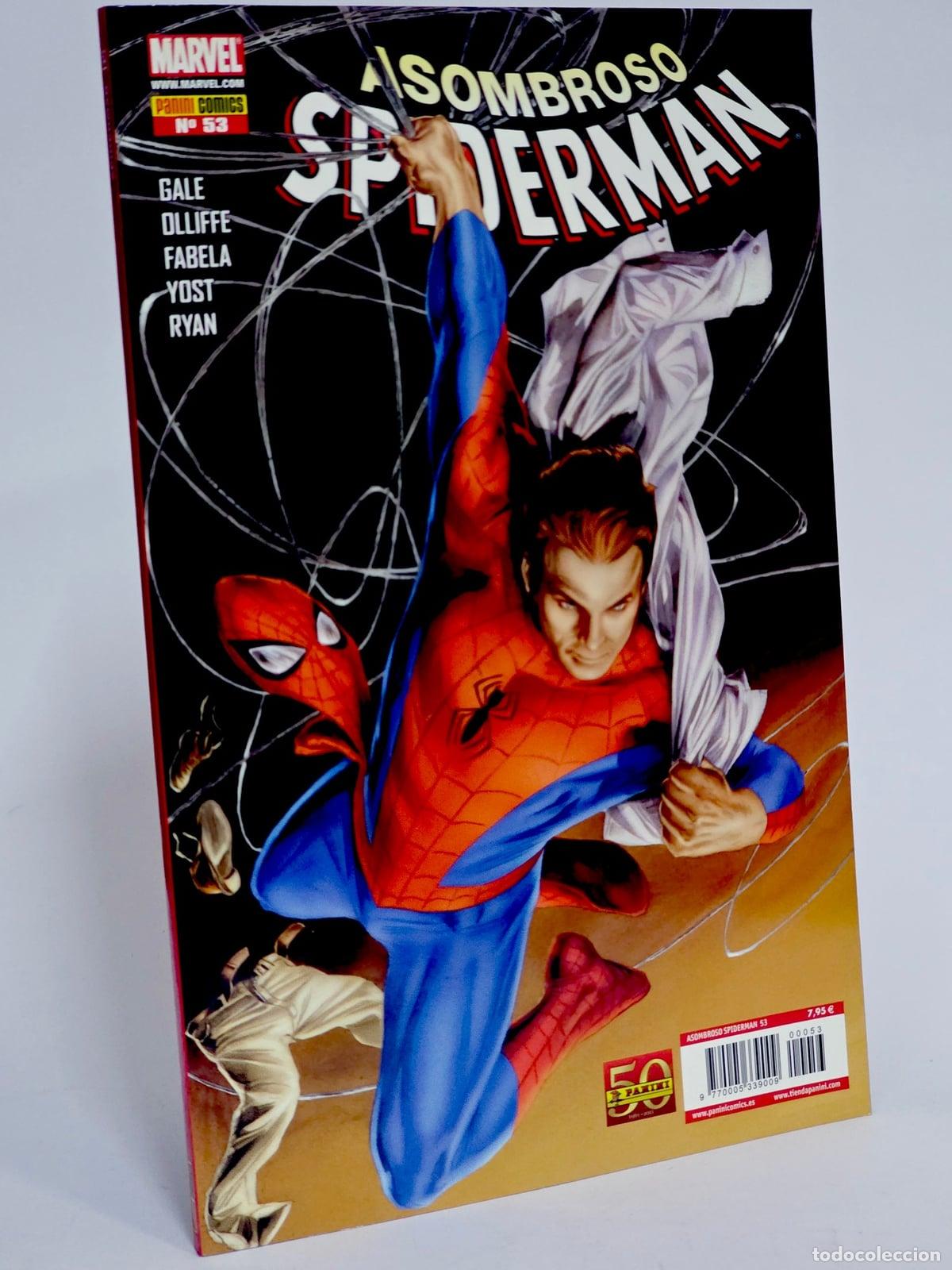 C&oacute;mics: C&Oacute;MIC ASOMBROSO SPIDERMAN 53 VOL.7 PANINI MARVEL VOLUMEN SPIDER-MAN DE KIOSCO