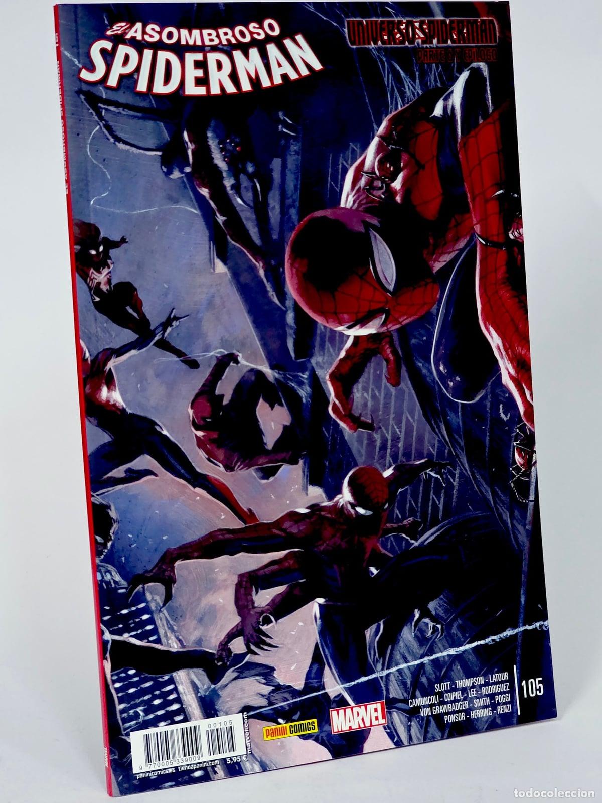 Cómic Asombroso Spiderman 105 VOL.7 Panini Marvel Volumen Spider-man de Kiosco