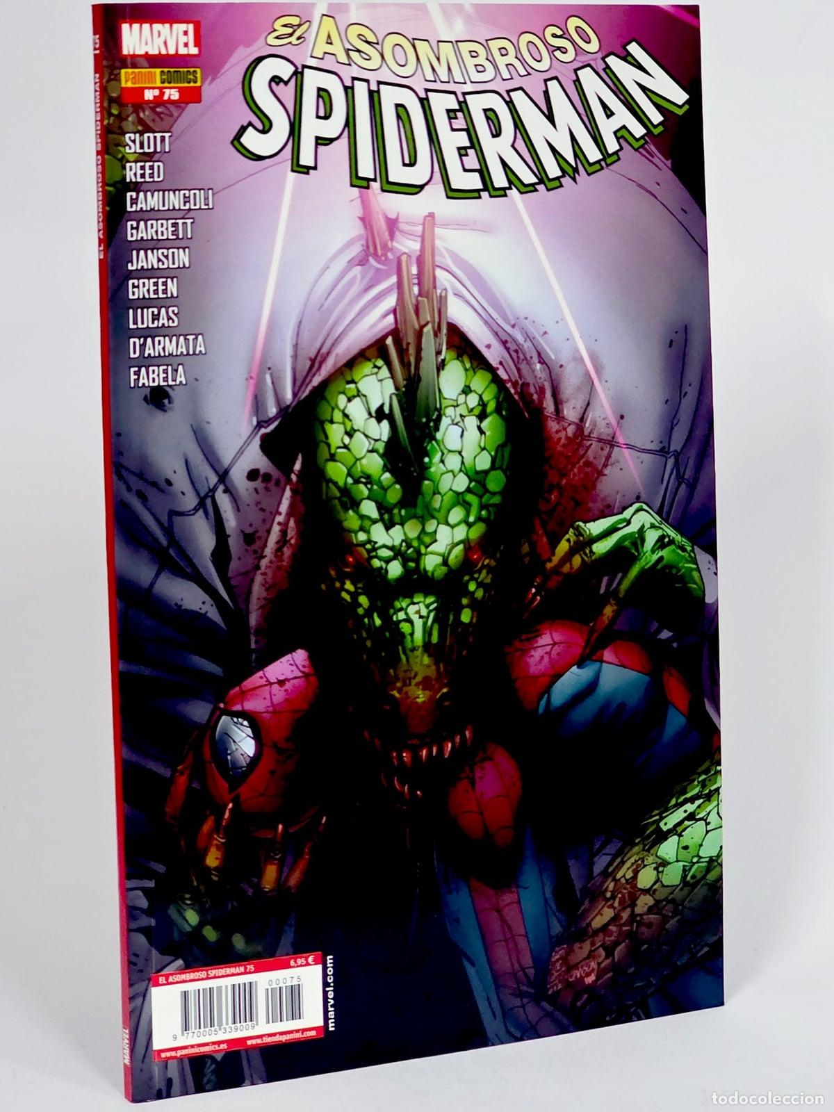 C&oacute;mics: C&Oacute;MIC ASOMBROSO SPIDERMAN 75 SIN VUELTA ATR&Aacute;S VOL.7 PANINI MARVEL VOLUMEN SPIDER-MAN DE KIOSCO