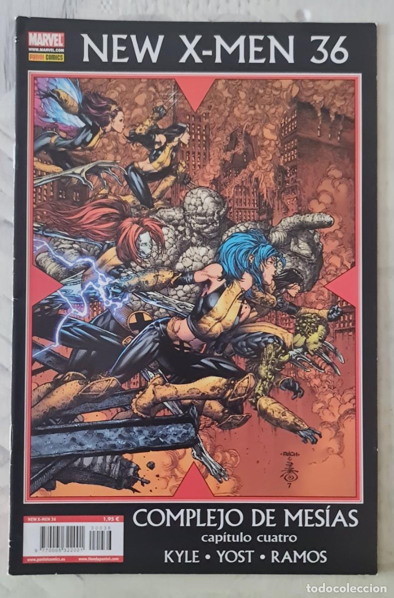 C&oacute;mics: NEW X-MEN Vol 2 n&ordm; 36 de 38. Panini Comics 2008