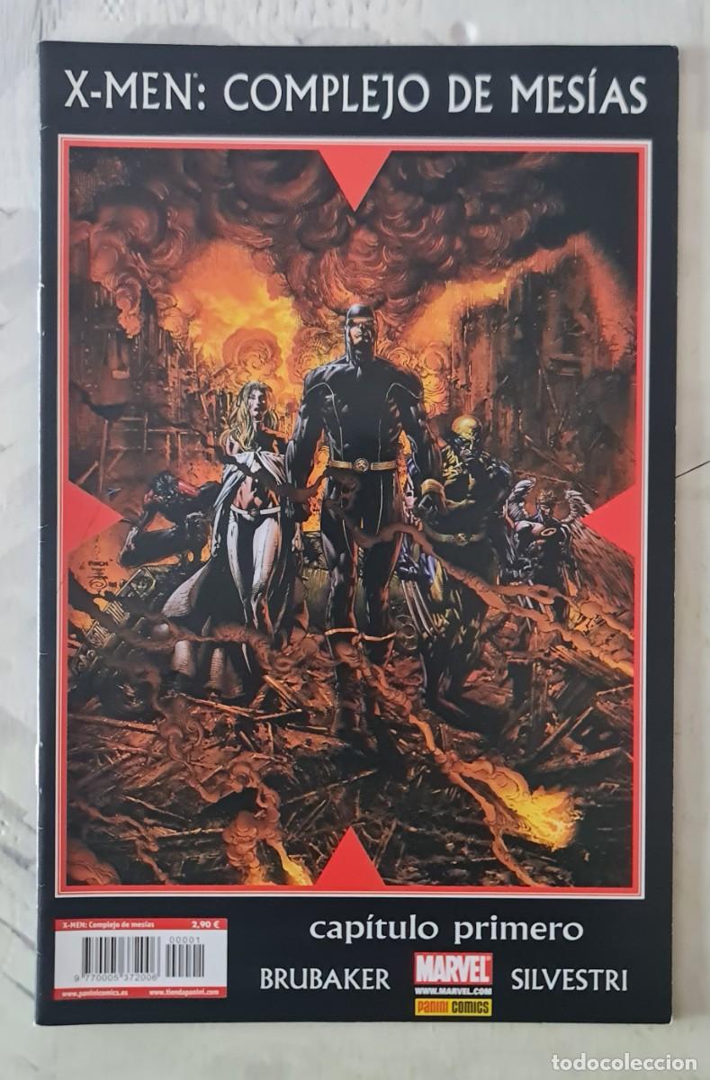 C&oacute;mics: X-MEN: COMPLEJO DE MESIAS de Ed Brubaker y Marc Silvestri . Panini Comics 2008