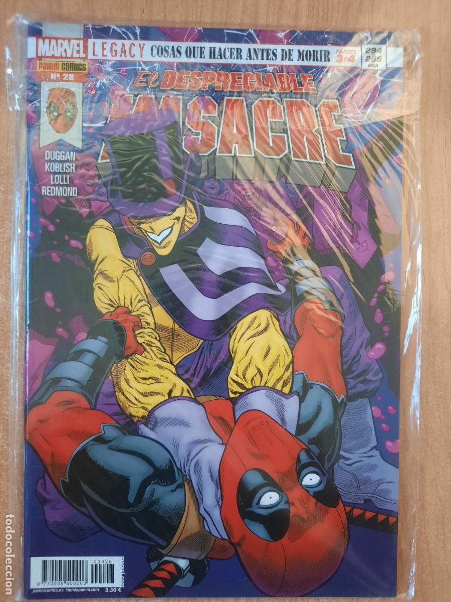 C&oacute;mics: MASACRE N&ordm; 28 - ED. PANINI - Foto 1