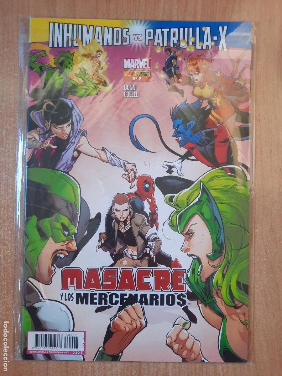C&oacute;mics: INHUMANOS VS PATRULLA-X N&ordm; 7 - ED. PANINI
