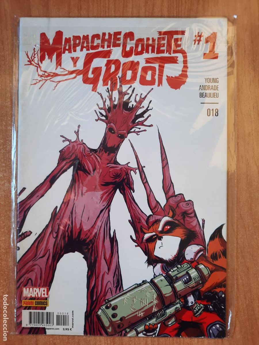 C&oacute;mics: MAPACHE COHETE Y GROOT N&ordm; 18 - ED. PANINI
