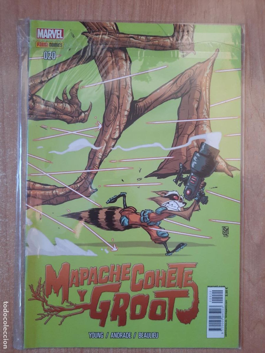 C&oacute;mics: MAPACHE COHETE Y GROOT N&ordm; 20 - ED. PANINI