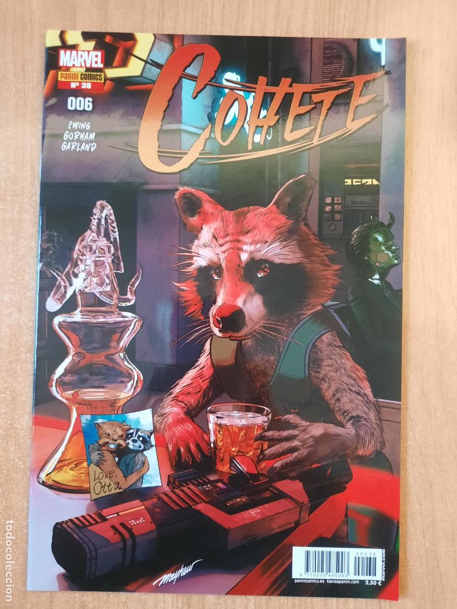 C&oacute;mics: MAPACHE COHETE Y GROOT N&ordm; 38 - ED. PANINI - Foto 1