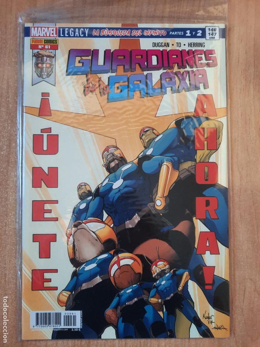 C&oacute;mics: GUARDIANES DE LA GALAXIA N&ordm; 61 - ED. PANINI