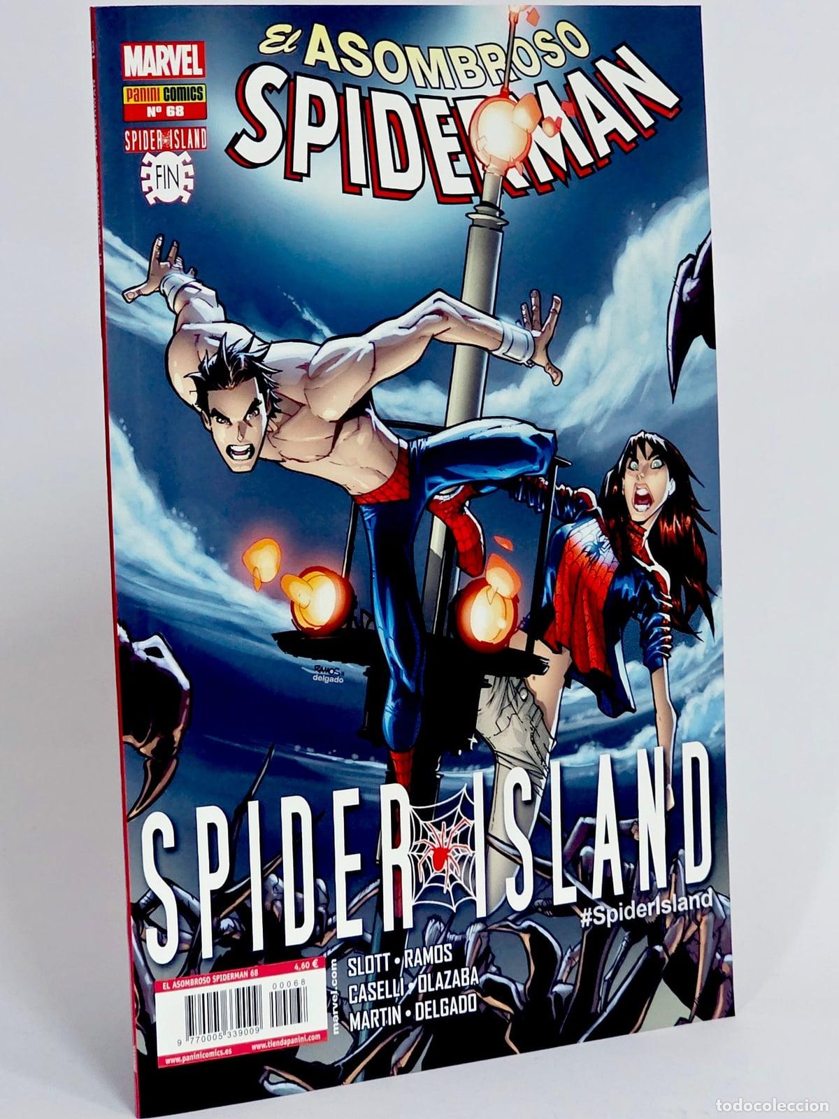 C&oacute;mics: C&Oacute;MIC ASOMBROSO SPIDERMAN 68 SPIDER-ISLAND: FIN VOL.7 PANINI MARVEL VOLUMEN SPIDER-MAN DE KIOSCO