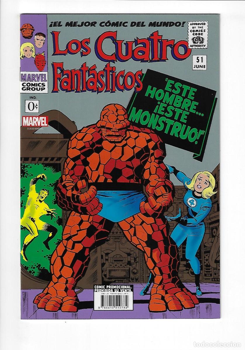 C&oacute;mics: Panini. Comic promocional. Los cuatro fant&aacute;sticos. (51 USA).