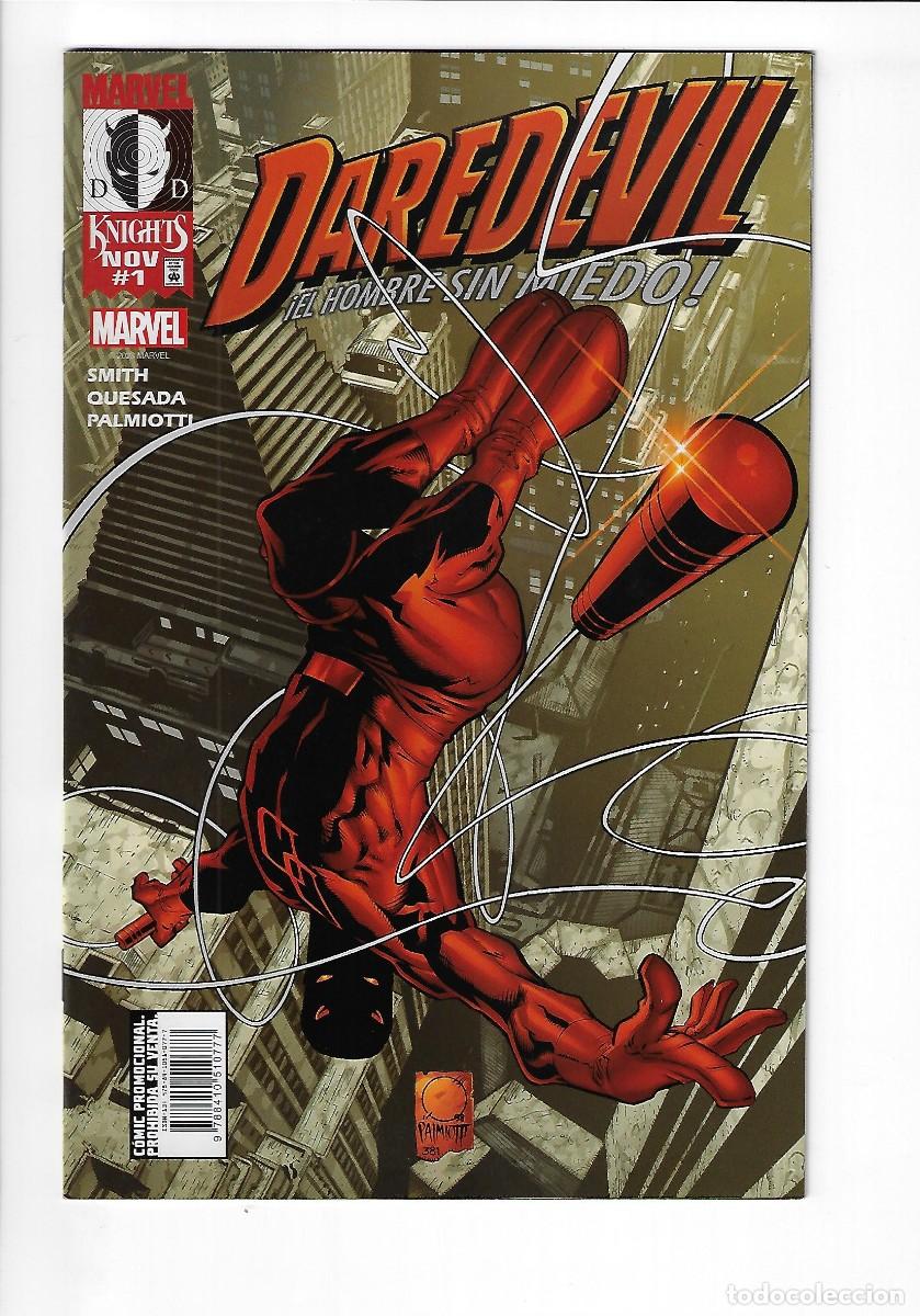 C&oacute;mics: Panini. Comic promocional. Daredevil. Marvel Knights. 1