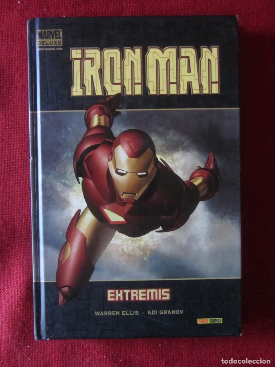 C&oacute;mics: IRON MAN. EXTREMIS. MARVEL DELUXE ED. MARVEL 2009 - Foto 1