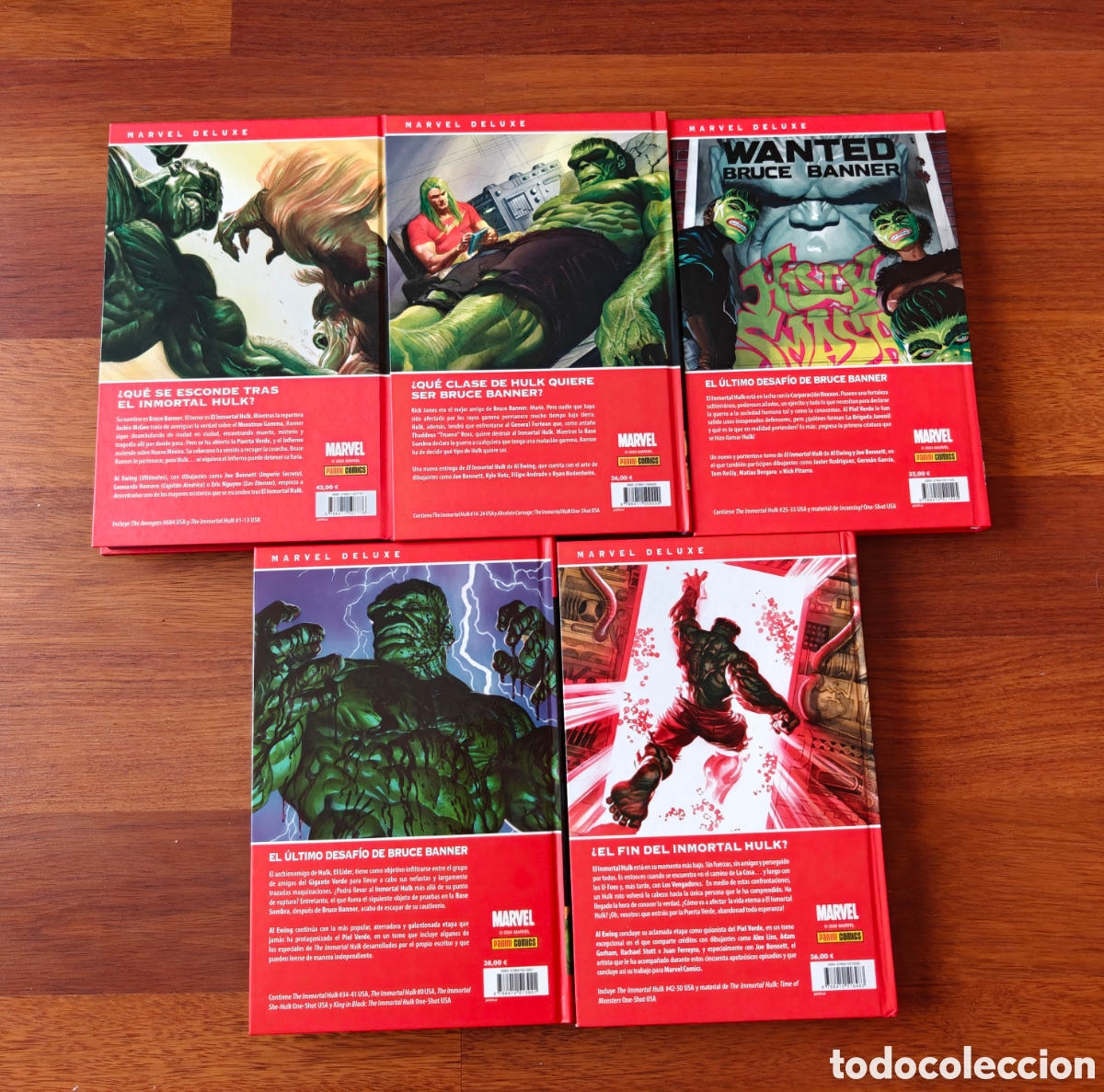 C&oacute;mics: Colecci&oacute;n completa Marvel now! Deluxe El inmortal Hulk. - Foto 2