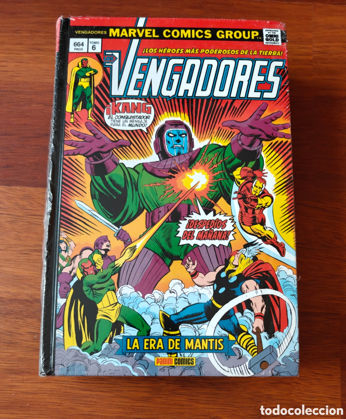 C&oacute;mics: Precintado. Omnigold Marvel Gold Vengadores. La era de Mantis. Tomo 6.