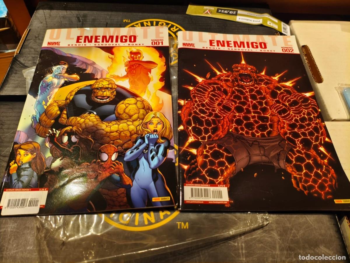 C&oacute;mics: Ultimate Enemigo Completa 2 n&uacute;meros Panini - Foto 1