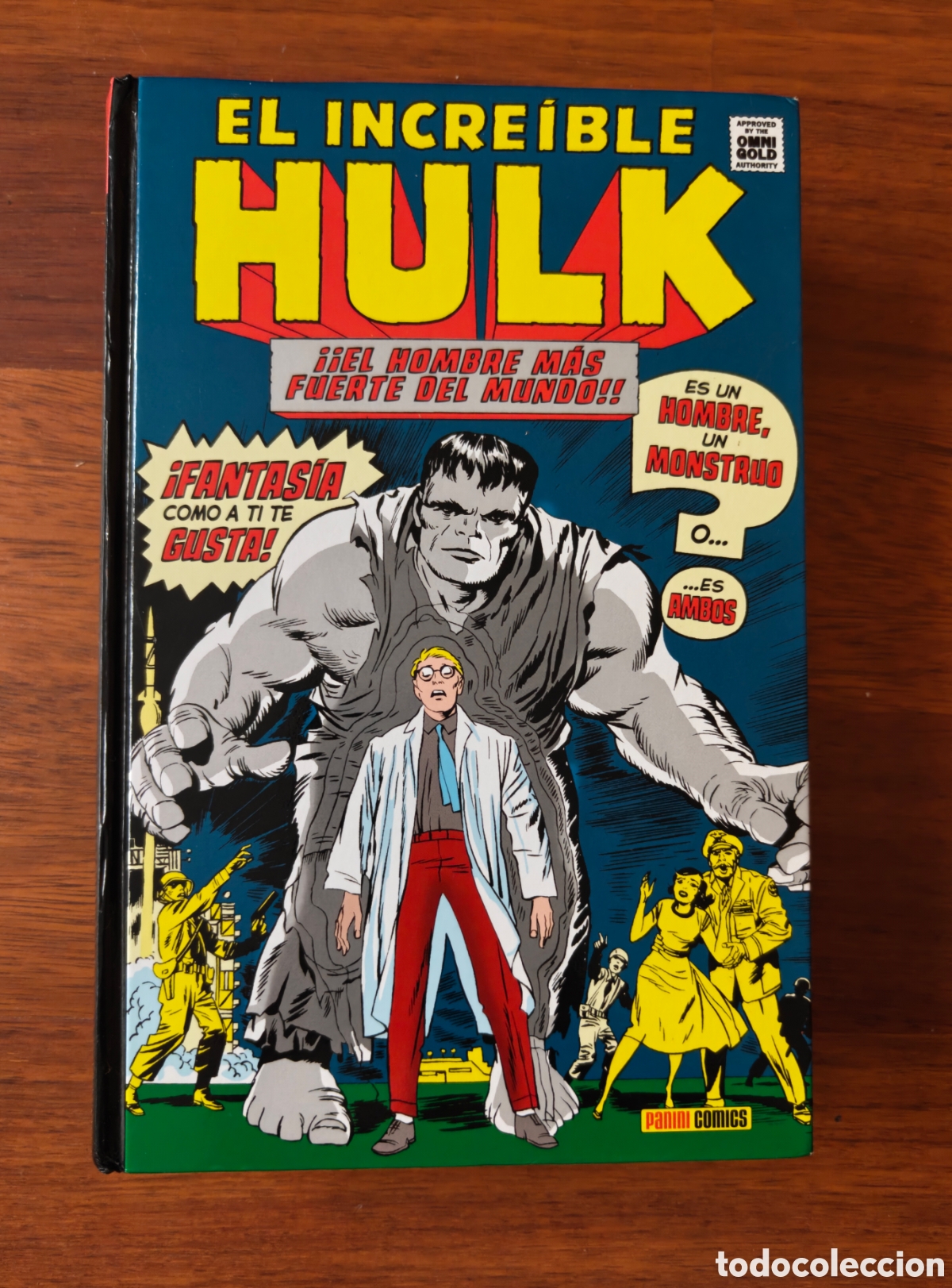C&oacute;mics: Omnigold Marvel Gold El incre&iacute;ble Hulk. Hombre o monstruo? Tomo 1.