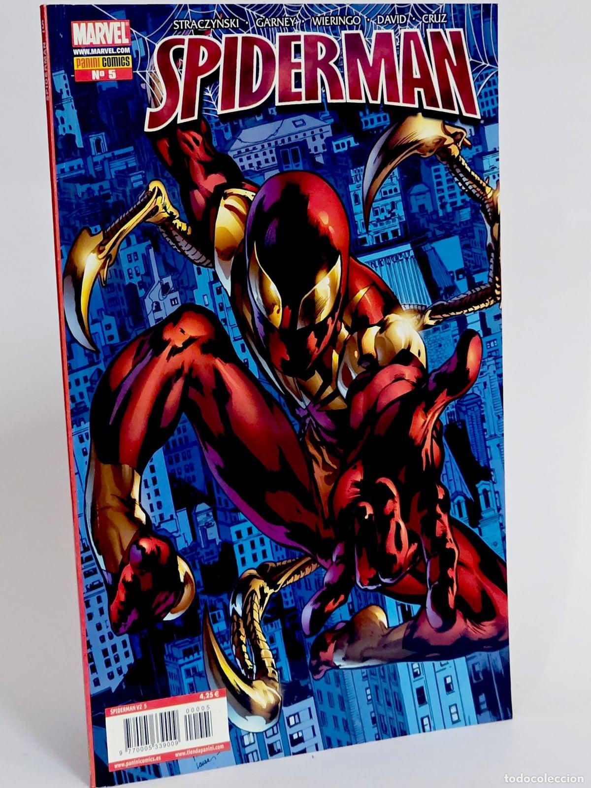 C&oacute;mics: C&Oacute;MIC ASOMBROSO SPIDERMAN 5 VOL.7 PANINI MARVEL VOLUMEN (SPIDER-MAN) DE KIOSCO