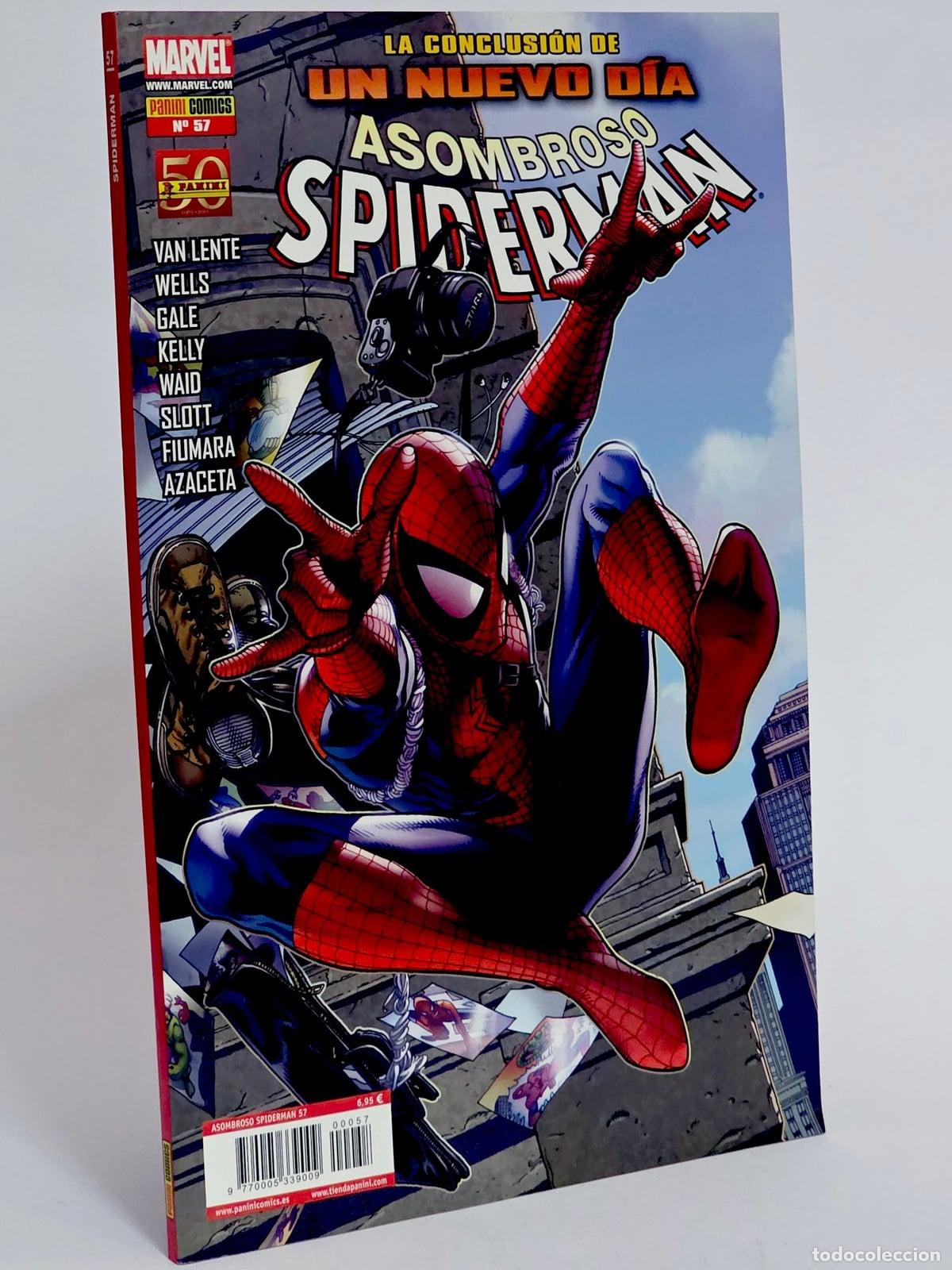 C&oacute;mics: C&Oacute;MIC ASOMBROSO SPIDERMAN 57 LA CONCLUSI&Oacute;N VOL.7 PANINI MARVEL (SPIDER-MAN) VOLUMEN DE KIOSCO