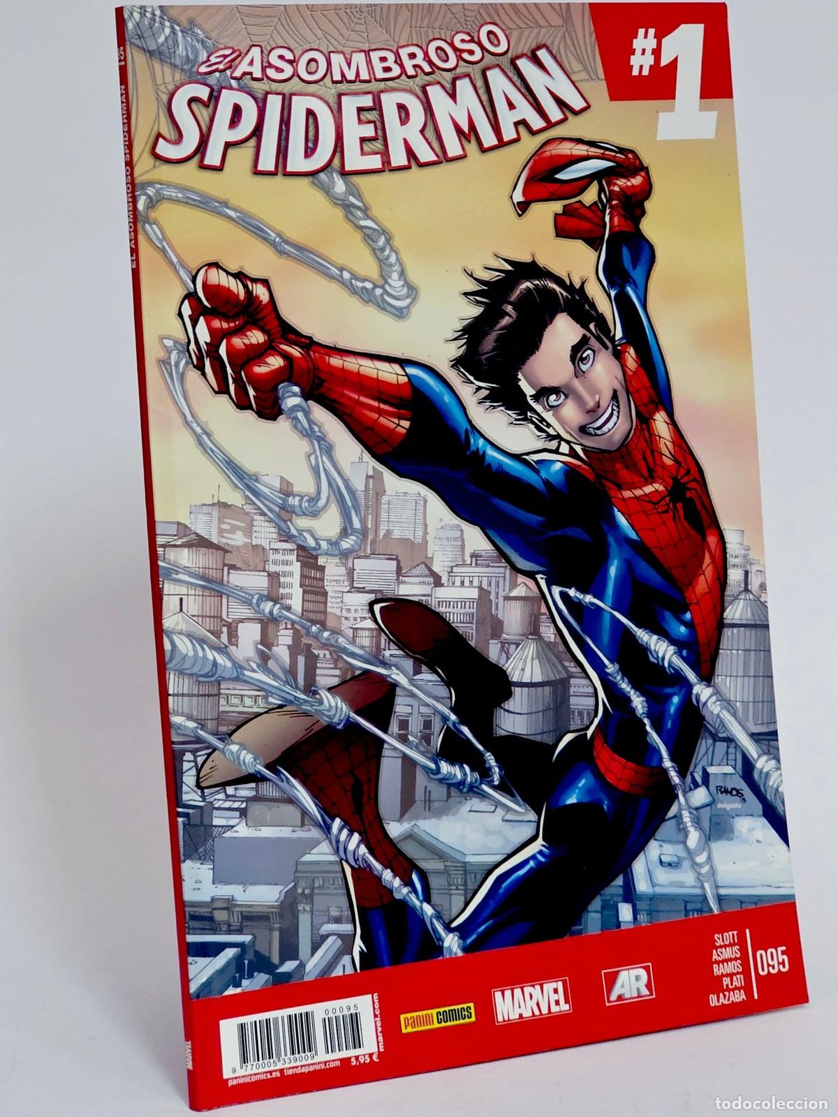 C&oacute;mics: C&Oacute;MIC ASOMBROSO SPIDERMAN 95 VOL.7 PANINI MARVEL VOLUMEN (SPIDER-MAN) DE KIOSCO