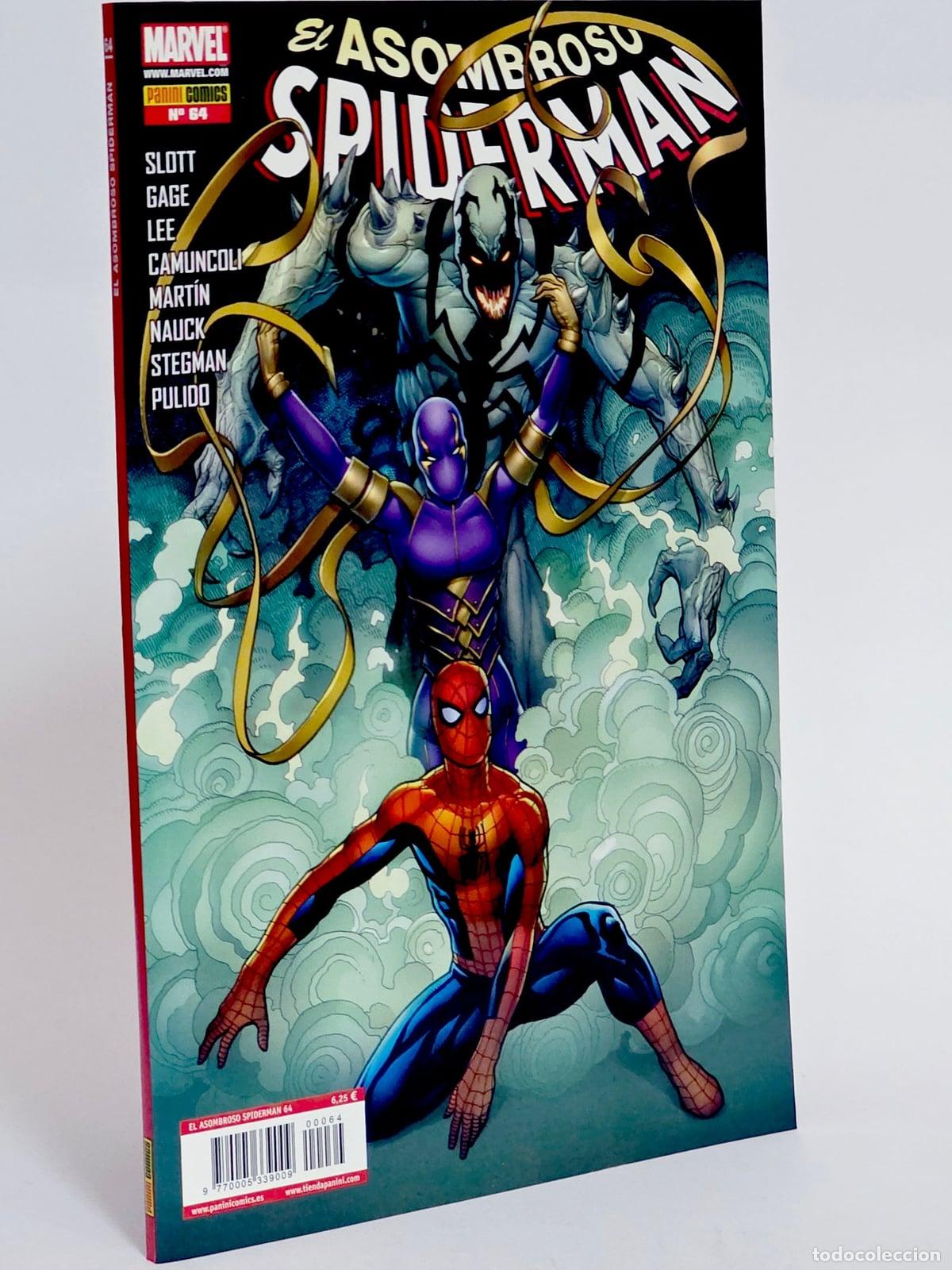C&oacute;mics: C&Oacute;MIC ASOMBROSO SPIDERMAN 64 VOL.7 PANINI MARVEL VOLUMEN (SPIDER-MAN) DE KIOSCO
