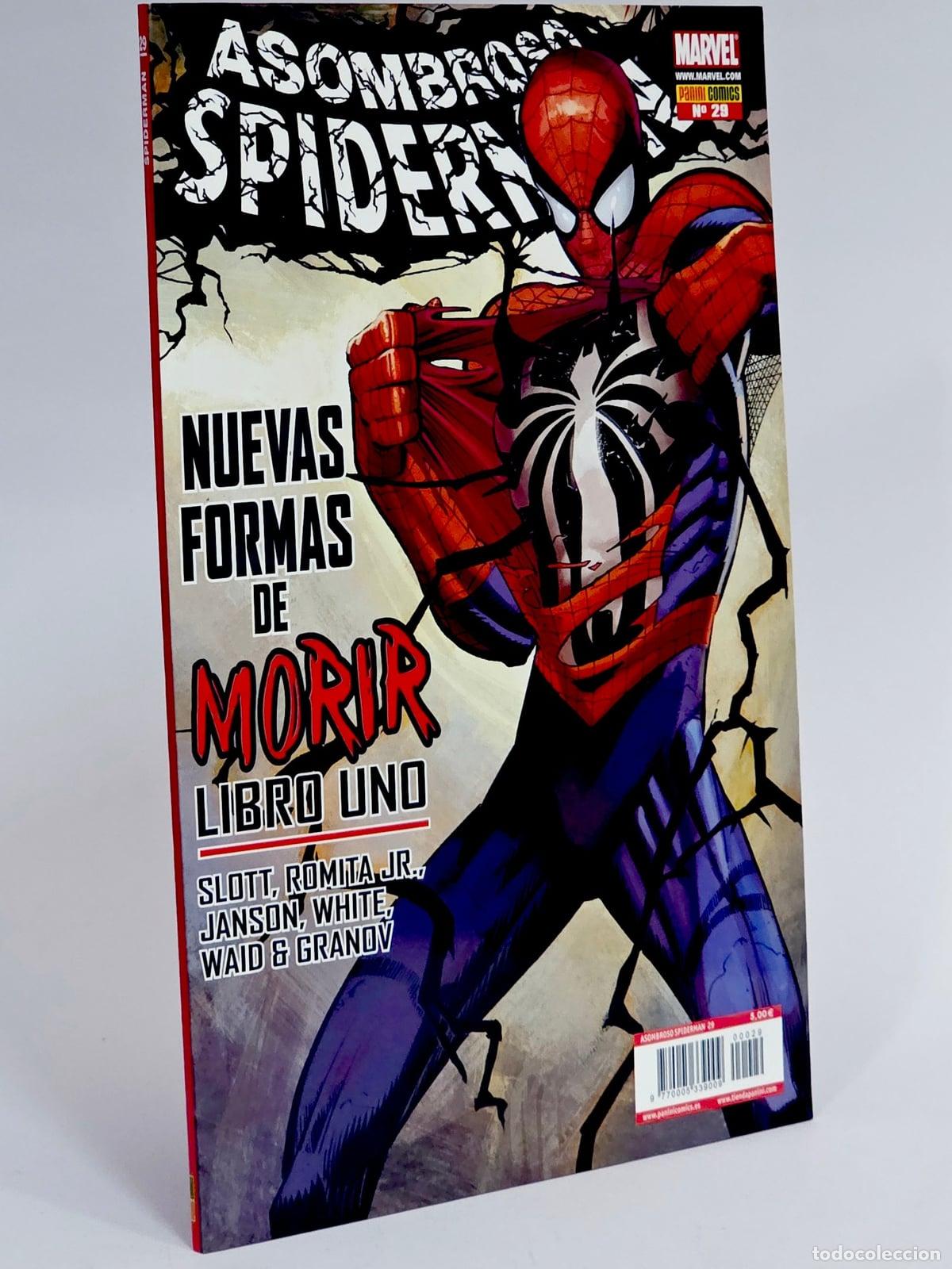 C&oacute;mics: C&Oacute;MIC ASOMBROSO SPIDERMAN 29 NUEVAS FORMAS DE MORIR. LIBRO UNO VOL.7 PANINI MARVEL VOLUMEN DE KIOSCO