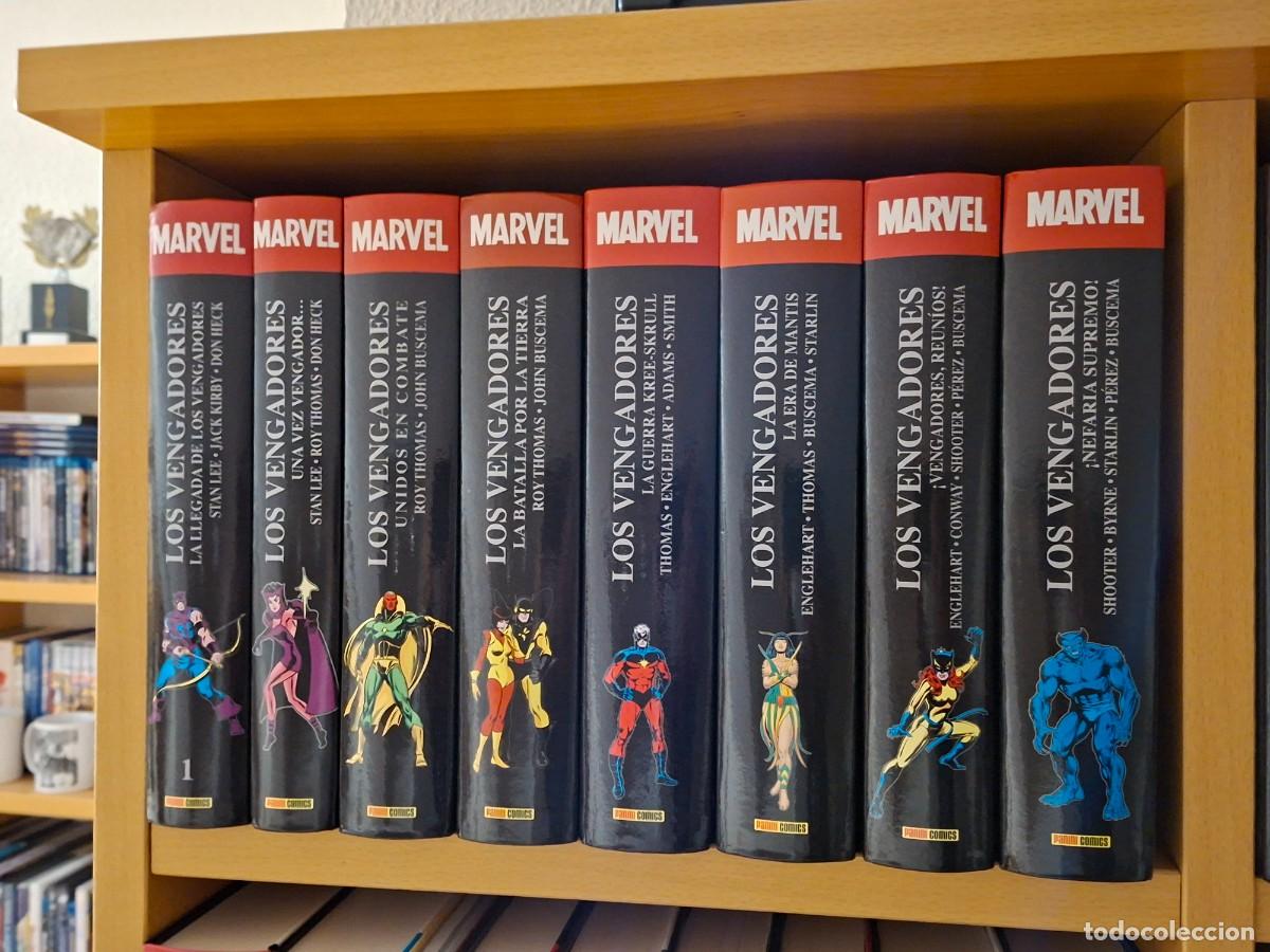 C&oacute;mics: LOS VENGADORES, VENGADORES COSTA OESTE, Y MARVEL DE LUXE.