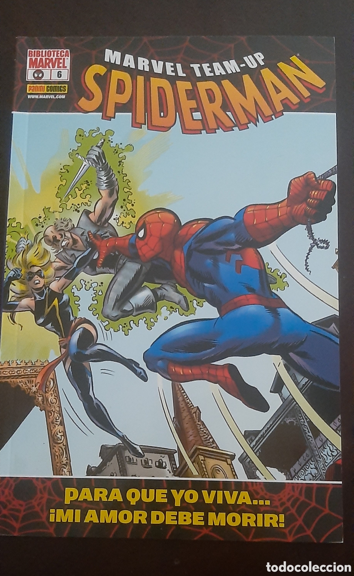 C&oacute;mics: Comic Marvel Team Up Spiderman 6 Biblioteca Marvel