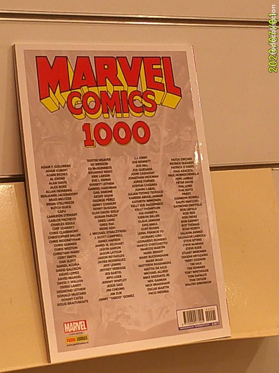 C&oacute;mics: MARVEL COMICS 1000 80 A&Ntilde;OS - PANINI - Foto 2