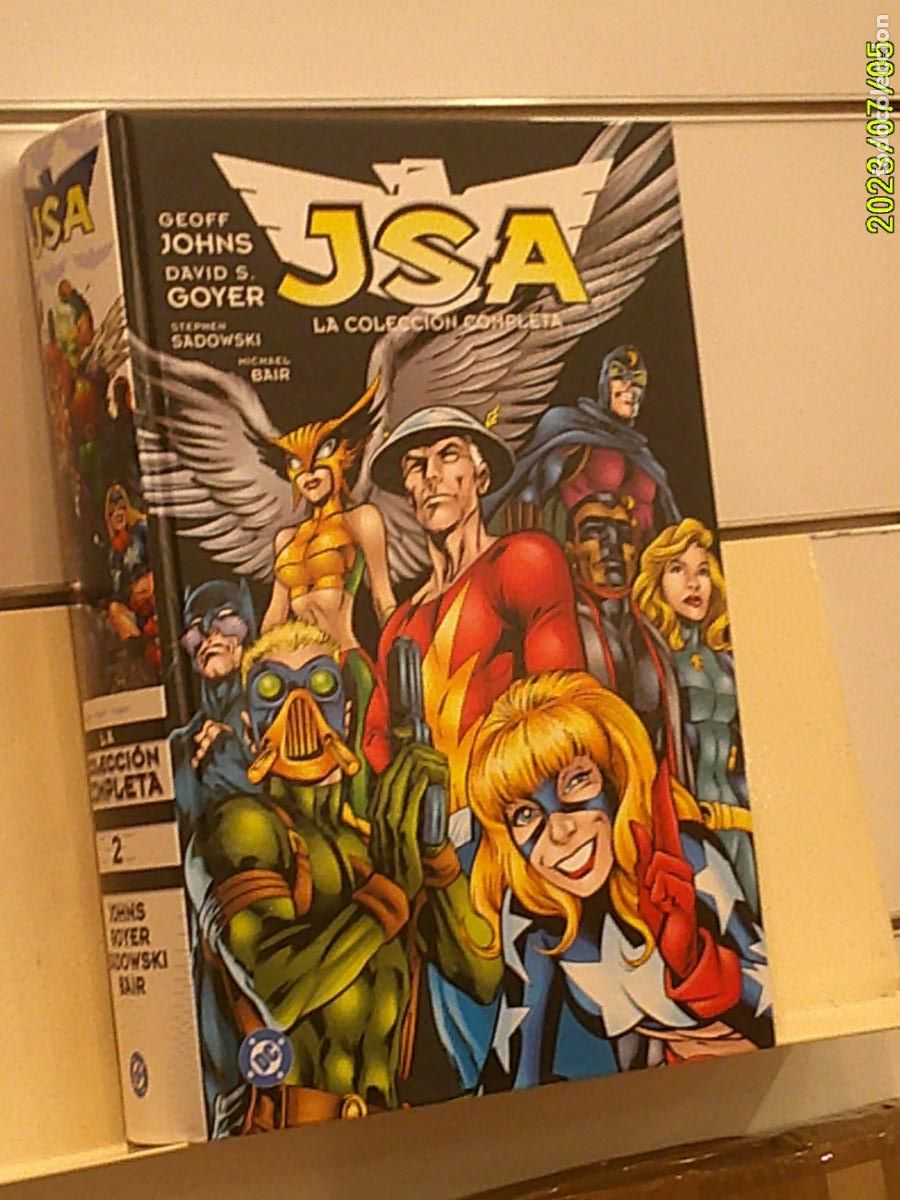 C&oacute;mics: JSA LA COLECCION COMPLETA VOL. 2 GEOFF JOHNS TOMO TAPA DURA DC - PANINI