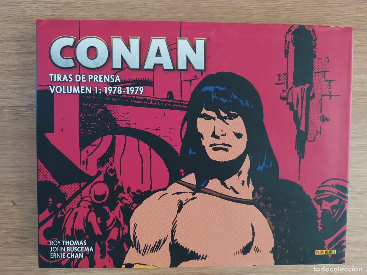C&oacute;mics: CONAN. TIRAS DE PRENSA. VOLUMEN 1. ROY THOMAS. BUSCEMA. ERNIE CHAN. PANINI