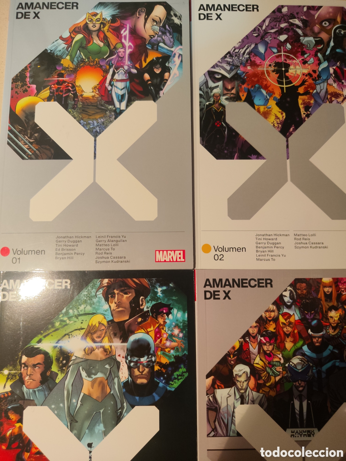 C&oacute;mics: Marvel premiere amanecer de x colecci&oacute;n completa (16 tomos)