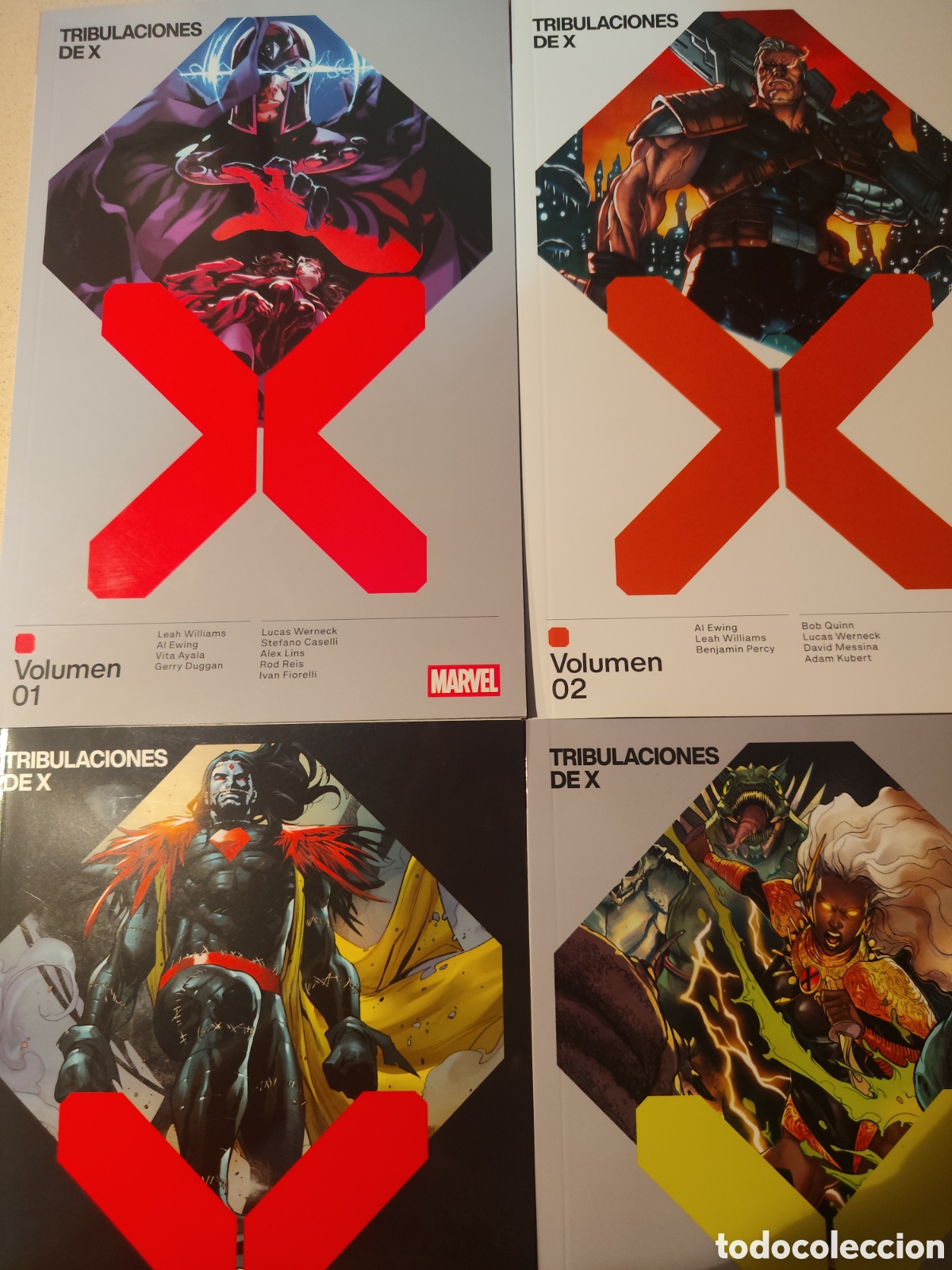 C&oacute;mics: Marvel premiere tribulaciones de x colecci&oacute;n completa (14 tomos)