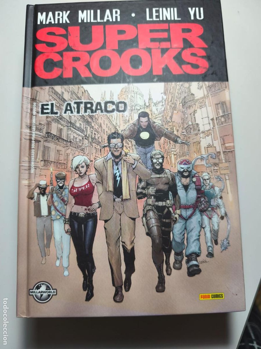 C&oacute;mics: SUPER CROOKS. EL ATRACO. PANINI.