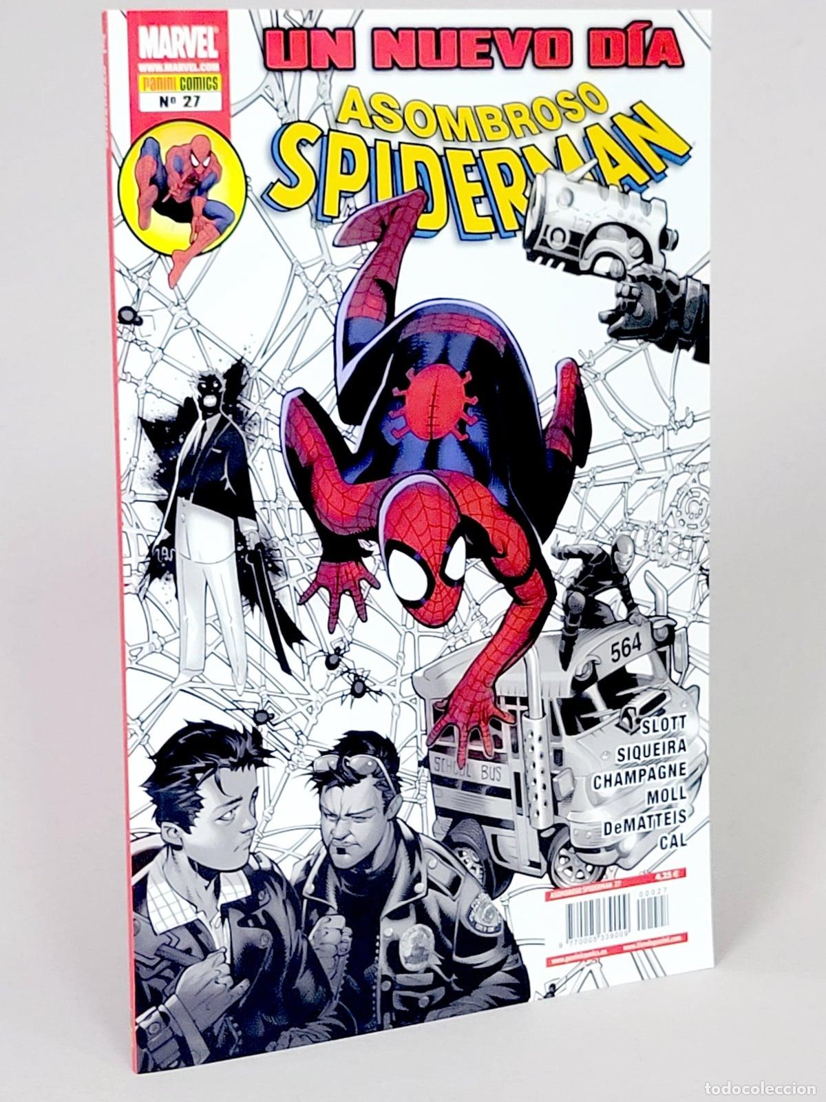 C&oacute;mics: C&Oacute;MIC ASOMBROSO SPIDERMAN 27 UN NUEVO D&Iacute;A (VOL.7) VOL.2 PANINI MARVEL VOLUMEN SPIDER-MAN DE KIOSCO