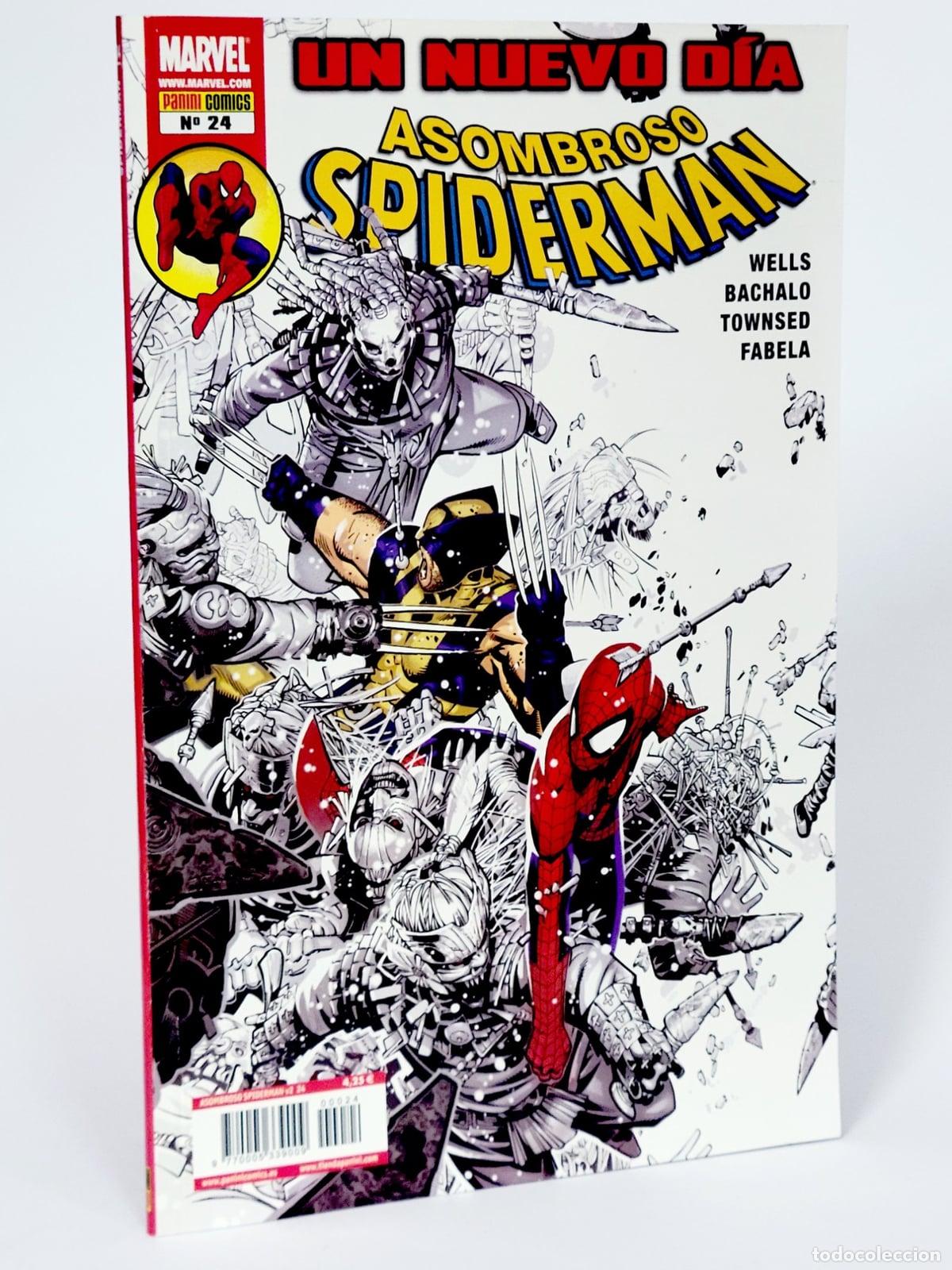 C&oacute;mics: C&Oacute;MIC ASOMBROSO SPIDERMAN 24 UN NUEVO D&Iacute;A (VOL.7) VOL.2 PANINI MARVEL VOLUMEN SPIDER-MAN DE KIOSCO