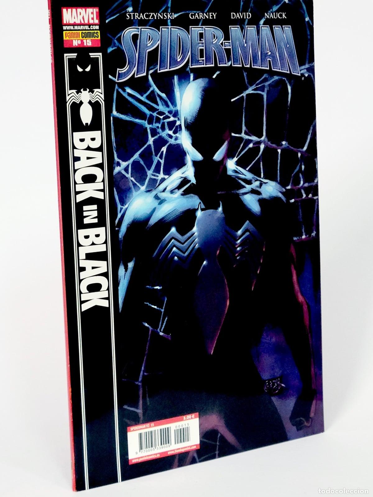 C&oacute;mics: C&Oacute;MIC SPIDERMAN 15 BACK IN BLACK (VOL.7) VOL.2 PANINI MARVEL VOLUMEN SPIDER-MAN EXCELENTE ESTADO