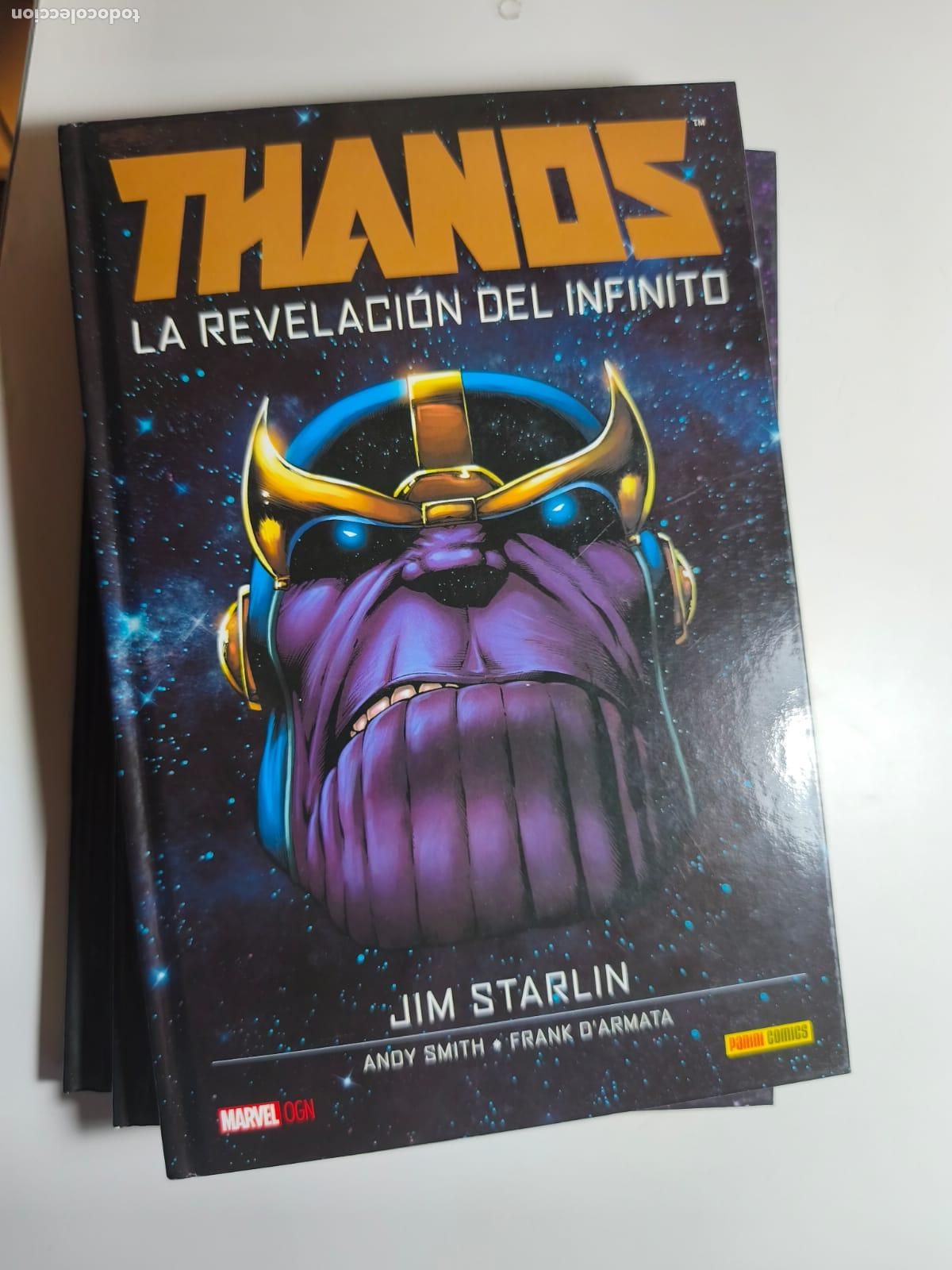 C&oacute;mics: THANOS. LA RELATIVIDAD DEL INFINITO. PANINI.