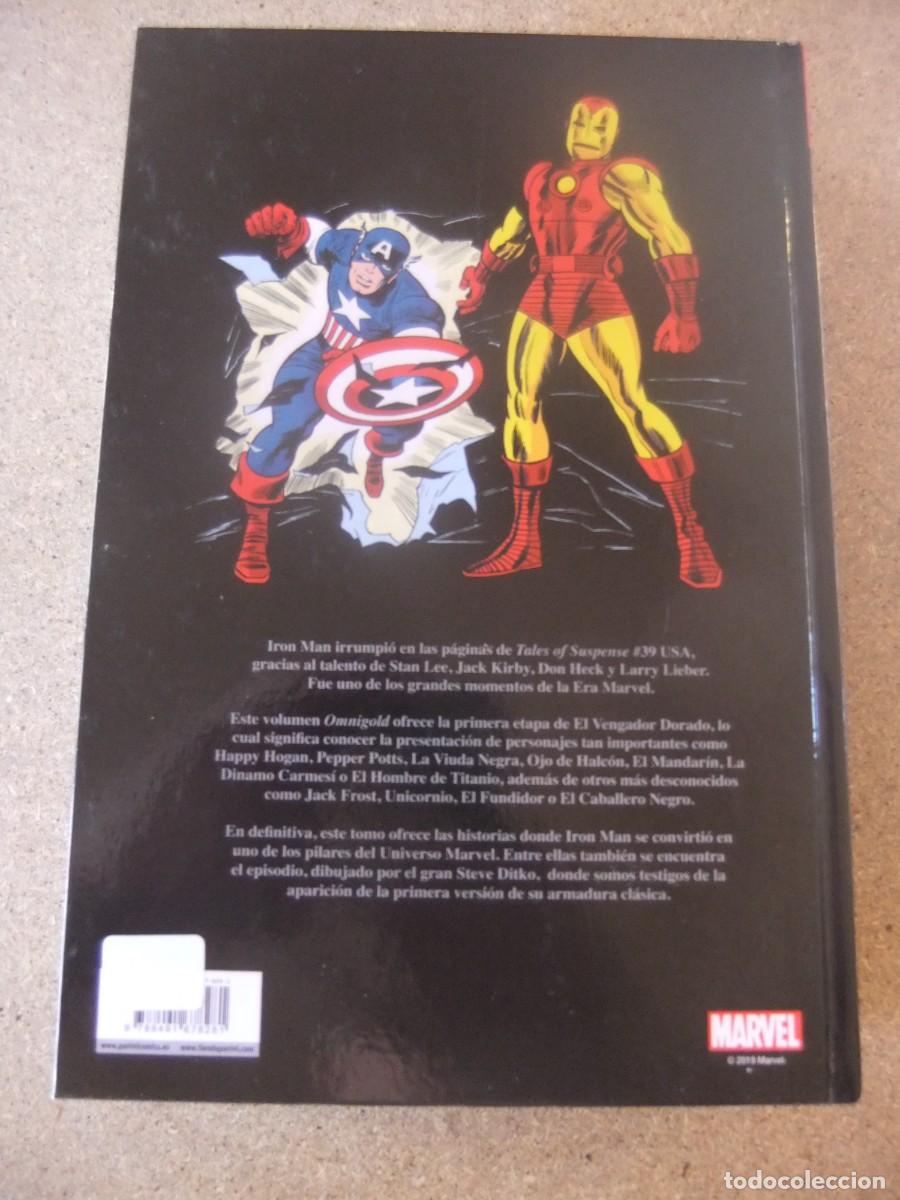 C&oacute;mics: MARVEL OMNIGOLD IRON MAN TOMO N&ordm; 1 PANINI COMICS - Foto 3