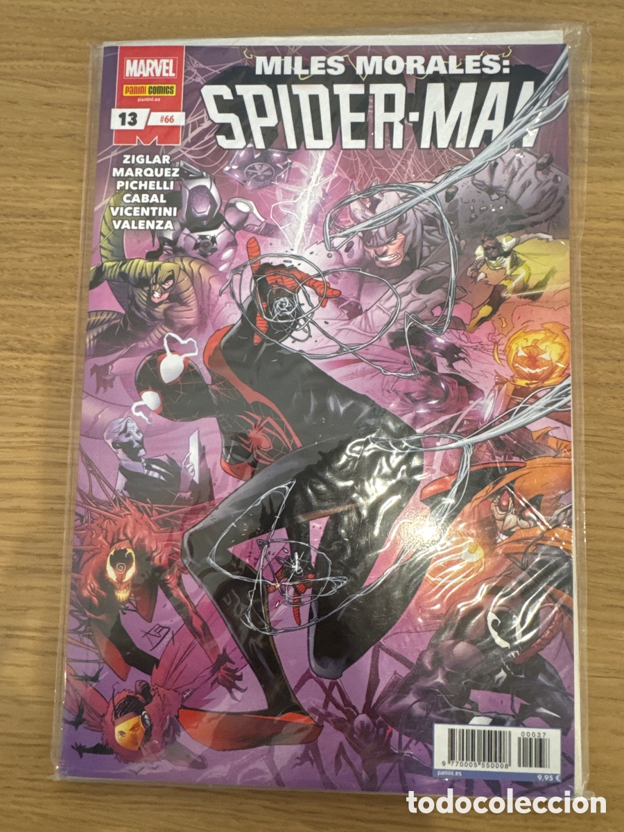 C&oacute;mics: Miles Morales: Spider-Man 13 / 66 (Grapa) Ziglar, Marquez, Pichelli... - Panini / Marvel